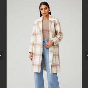 Minkpink Iris Coat Plaid Women's Coat